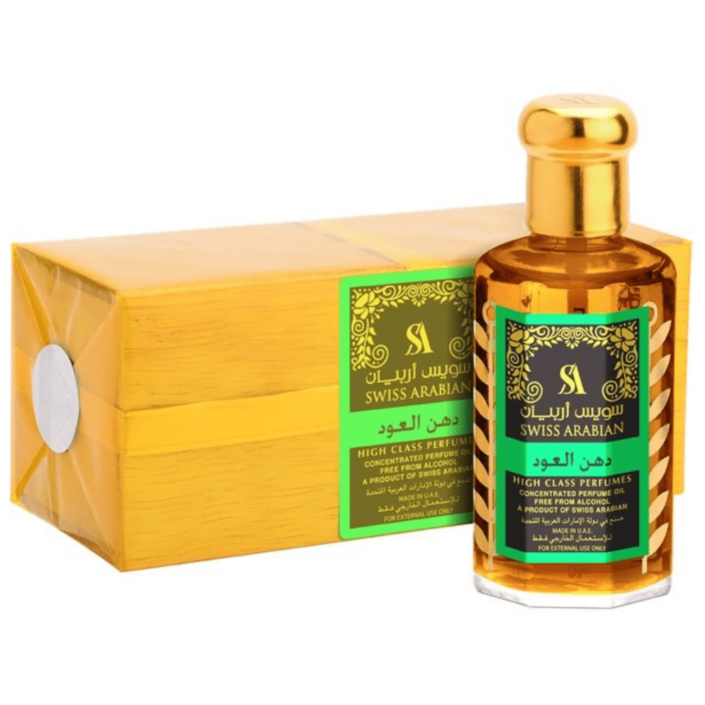 Dehn Al Oud Perfume Oil - 95 ML (3.2 oz) by Swiss Arabian - Intense oud
