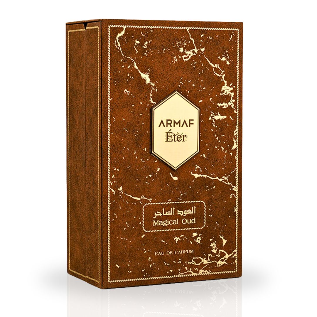 Armaf Eter Magical Oud EDP Spray 100ML (3.4 OZ) By Armaf | A Harmonious Blend of Vibrant Spices, Florals, Woody Elements. - Intense Oud
