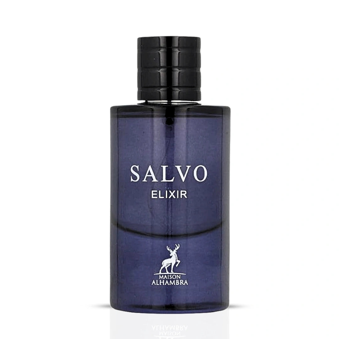 Salvo Elixir Eau de Parfum Spray 60ml (2.02 oz) by Maison Alhambra - Intense Oud