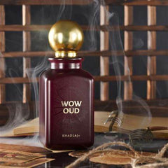Wow Oud EDP Spray 100ML (3.4 OZ) By Khadlaj | Embrace The Essence Of Exquisite Luxury With This Oudy Scent. - Intense Oud