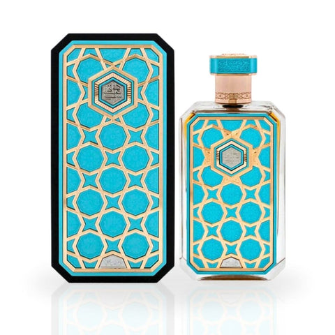 Arabian Prive Collection Saada EDP spray by Rasasi, 70ML bottle, elegant design, showcasing the luxurious fragrance bottle.