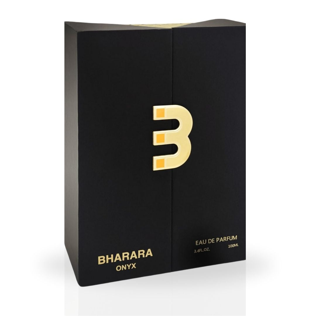 Bharara Onyx EDP Spray 100ML (3.4 OZ) by BHARARA | Long Lasting, Refreshing, Floral, Luxurious Scents. - Intense Oud