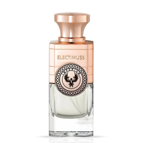 Electimuss London Imperium Parfum Spray 100ml EDP extrait de parfum bottle with elegant design.