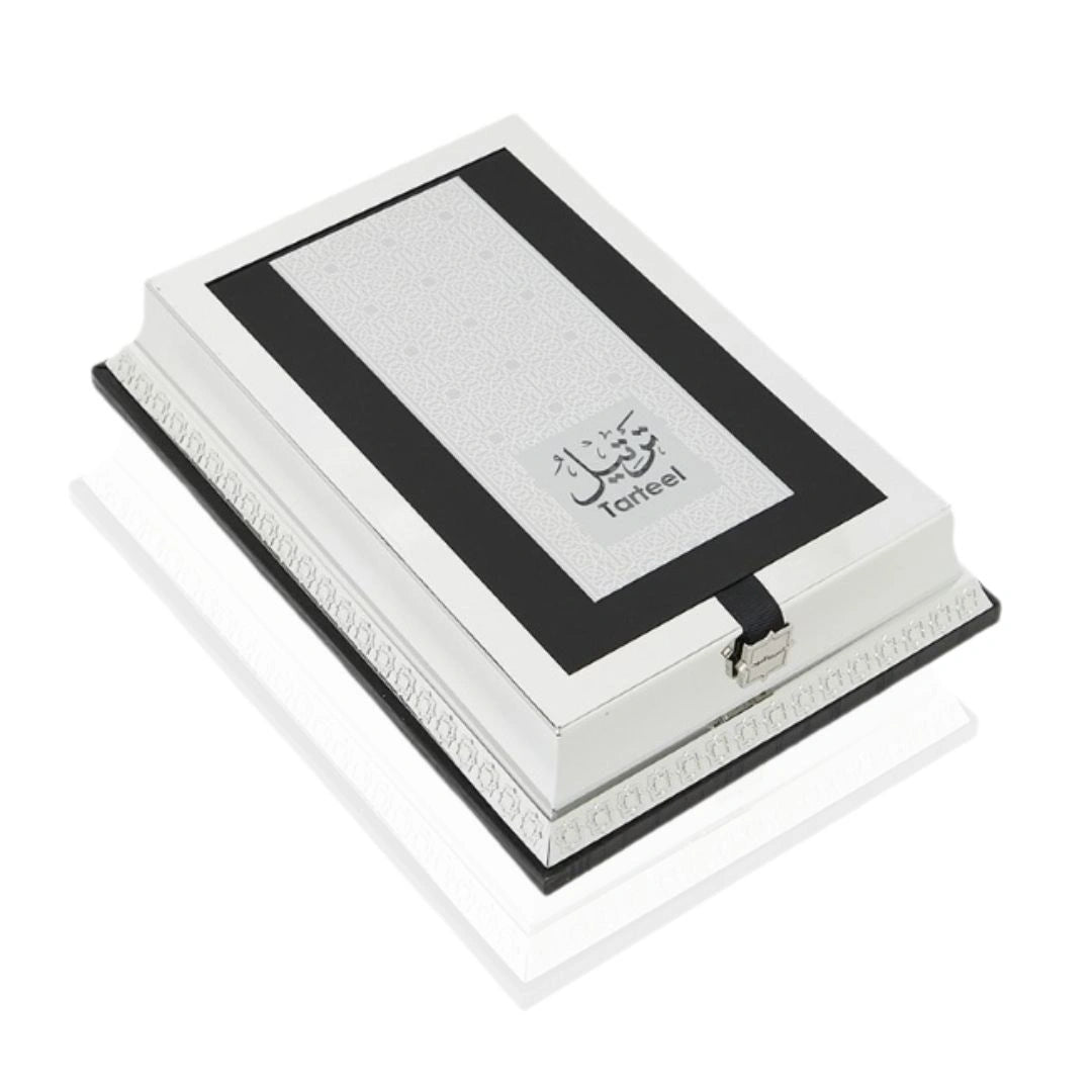 Tarteel Silver Eau de Parfum Spray 75ml (2.5 oz) by Arabian Oud - Intense Oud