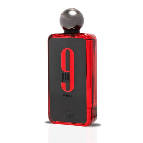 9PM Rebel Eau De Parfum Spray 100ML (3.4 OZ) By Afnan | Fruity Freshness Meets Woody Sweetness. - Intense Oud