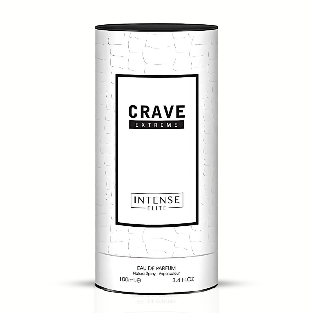 Crave Extreme For Men EDP - Eau De Parfum 100 ML (3.4 Oz)  I By Intense Elite - Intense Oud