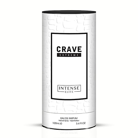 Crave Extreme For Men EDP - Eau De Parfum 100 ML (3.4 Oz)  I By Intense Elite - Intense Oud
