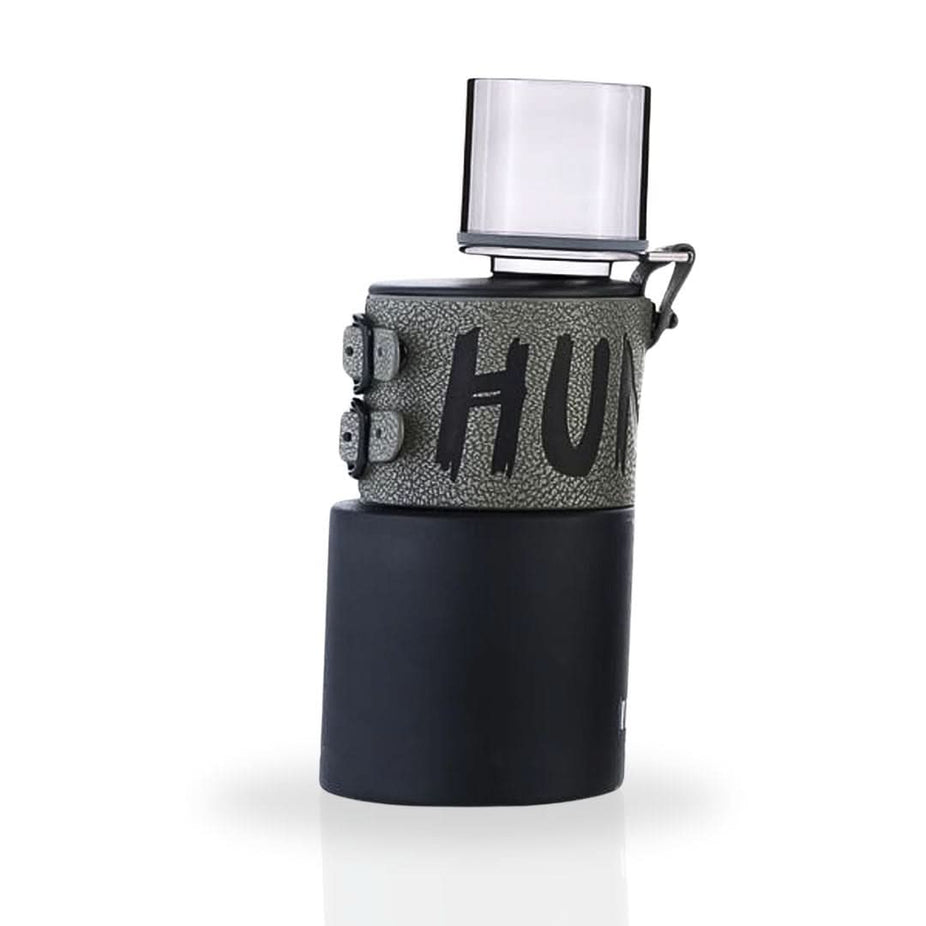 Armaf Hunter Intense For Men EDP spray 100ML with long-lasting, exotic masculine scent, shown in a sleek perfume bottle.