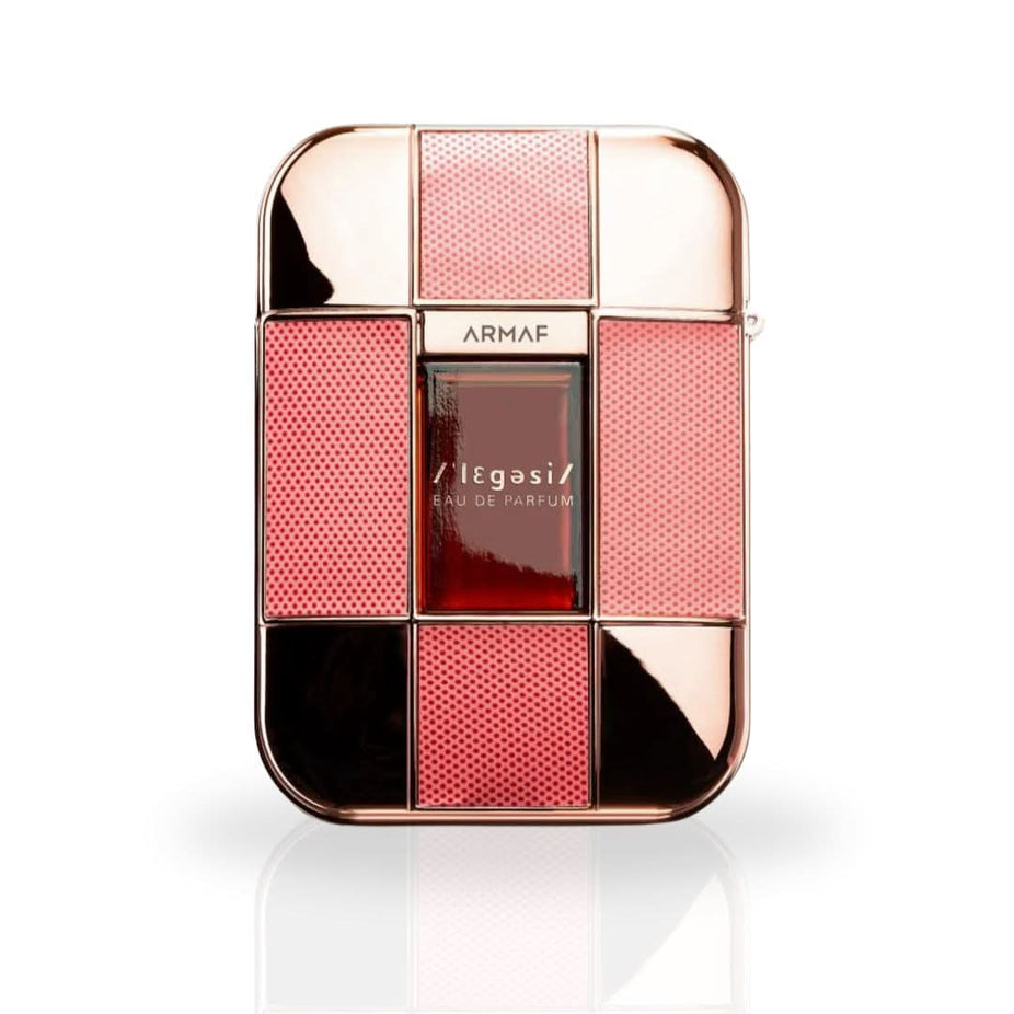 Legasi Pour Femme EDP spray by Armaf, 100ml bottle, featuring elegant packaging and a long-lasting, refreshing feminine fragrance.