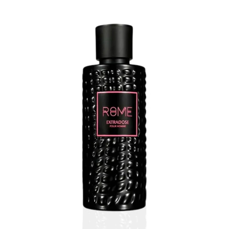 Rome Extradose Pour Homme Eau De Parfum Spray by Mast Perfume, 100ml, featuring the sleek perfume bottle with a modern design.