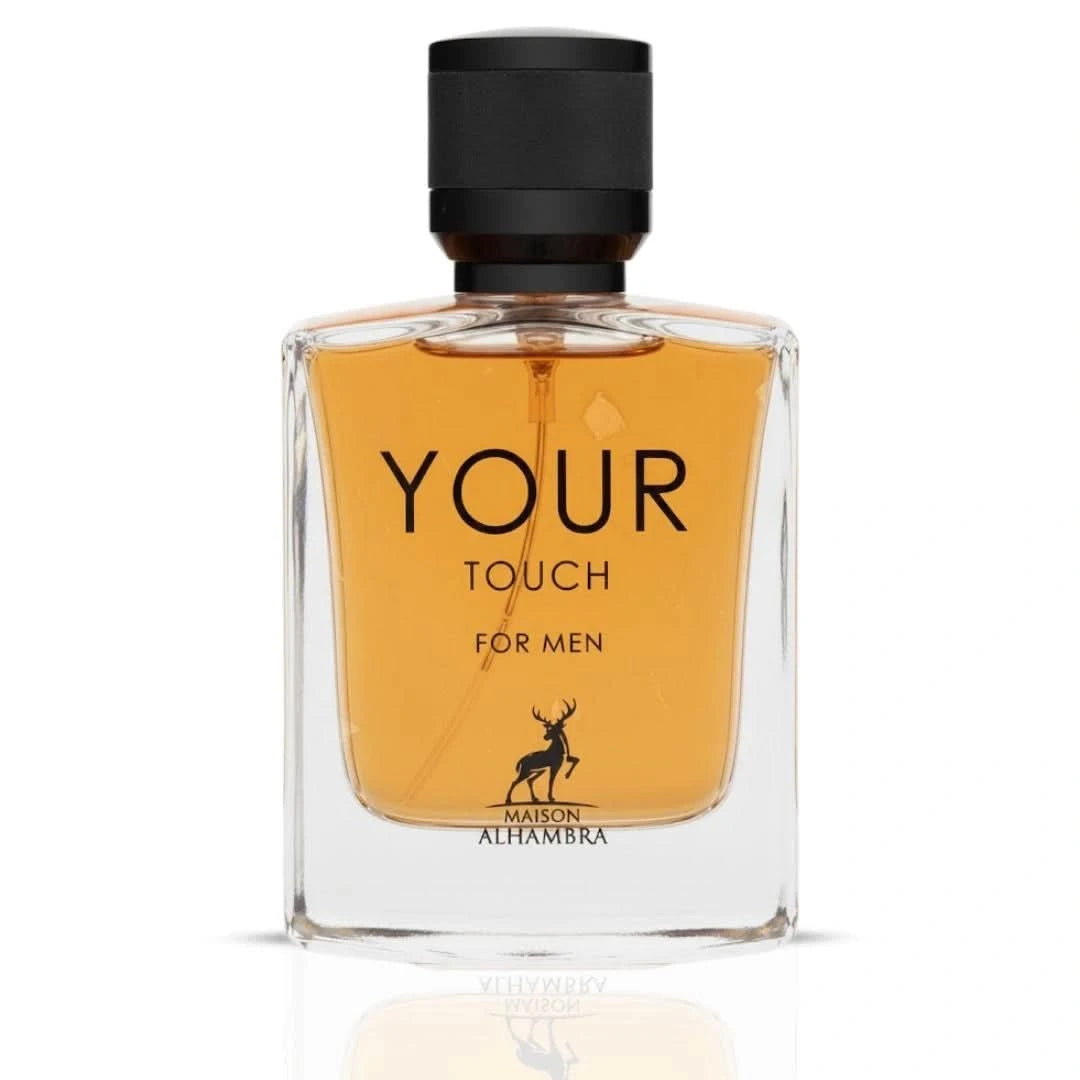 Your Touch Eau de Parfum Spray 100ml (3.4 oz) by Maison Alhambra - Intense Oud