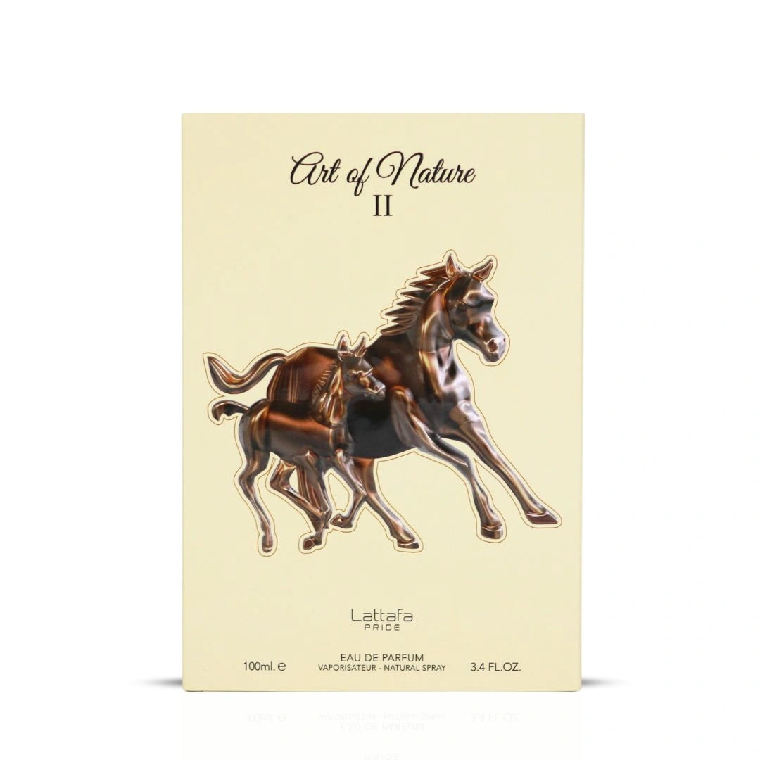 Art of Nature II Eau de Parfum Spray 100ml (3.4 oz) by Lattafa Pride | Citrus Light, Floral Heart, Woody Soul