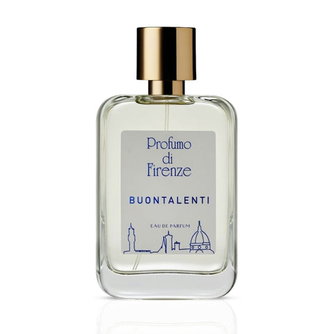 Profumo di Firenze Buontalenti Eau de Parfum Spray 100ml bottle with elegant packaging and floral design.