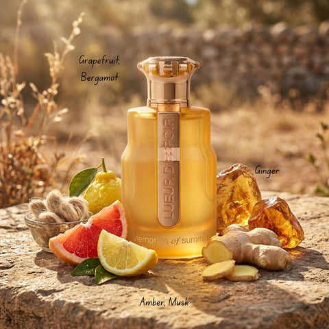 Bundle of Paris Corner Lueur d'Espoir Memories of Summer and Arena Intense Eau de Parfum sprays, 100ml bottles.