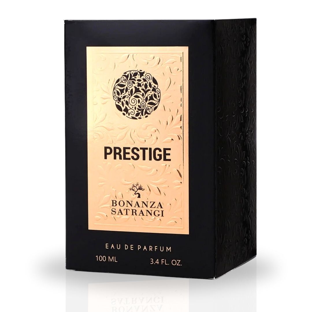 Prestige EDP Spray 100ML (3.4 OZ) by Bonanza Satrangi | Long Lasting, Fruity, Spicy, Floral, Luxurious Fragrance. - Intense Oud