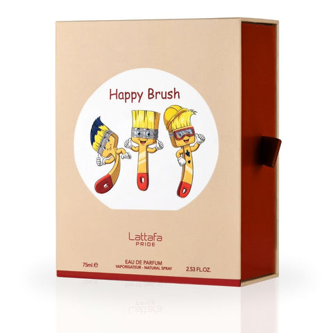 Happy Brush For Kids Eau De Parfum Spray 75ML (2.5 OZ) By Lattafa Pride | Fresh, Fruity, Gourmand Fragrance. - Intense Oud