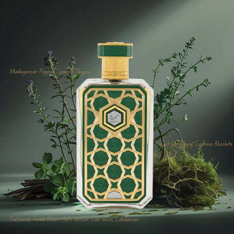 Eklil & Shaden Eau de Parfum Sprays 70ml (2.36 oz) by Rasasi | Bold Spices Meet Fruity Elegance (Bundle) - Intense Oud