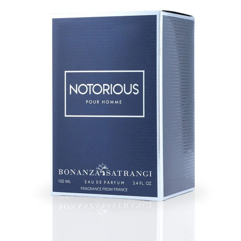 Notorious Pour Homme EDP Spray 100 ML (3.4 OZ) by Bonanza Satrangi - Intense Oud
