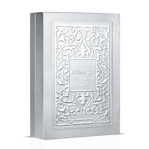 Fakhar Platin Eau de Parfum Spray 100ml (3.4 oz) by Lattafa | A Scent That Never Plays It Safe - Intense Oud