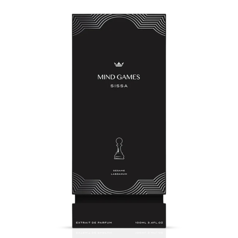 Sissa Extrait de Parfum 100ml by Mind Games, elegant perfume bottle with a sleek design for EDP - Extrait De Parfum.