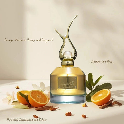 Andaleeb & Andaleeb Flora Eau de Parfum Sprays 100ml by Asdaaf | A Duo of Timeless Floral Sophistication (Bundle) - Intense Oud