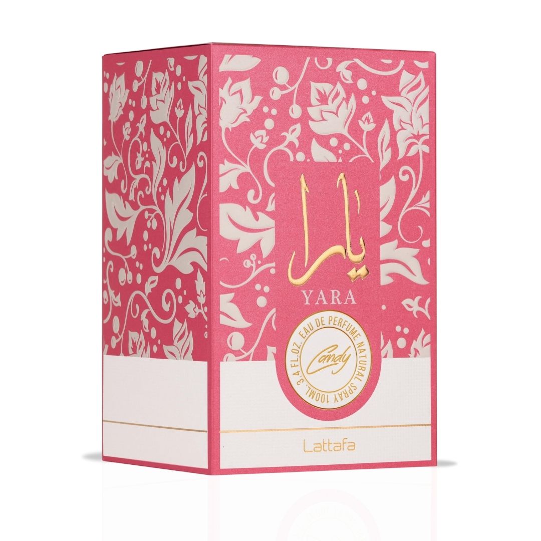 Yara Candy Eau De Parfum Spray 100ML (3.4 OZ) By Lattafa | Indulge In A Playful Burst Of Fruity Sweetness. - Intense Oud