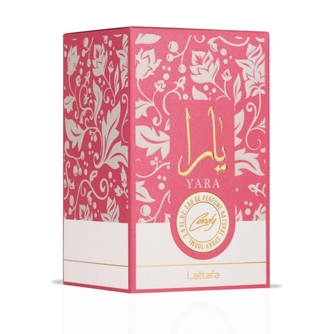 Yara Candy Eau De Parfum Spray 100ML (3.4 OZ) By Lattafa | Indulge In A Playful Burst Of Fruity Sweetness. - Intense Oud