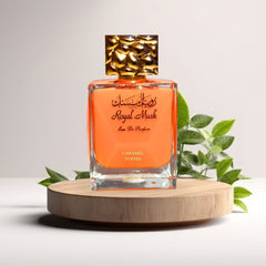 Royal Musk Caramel Toffee & Royal Musk Pomegranate Raspberry - EDP Sprays 100ML (3.4 OZ) By SURRATI | Exquisite Fragrances. (ROYAL BUNDLE) - Intense Oud
