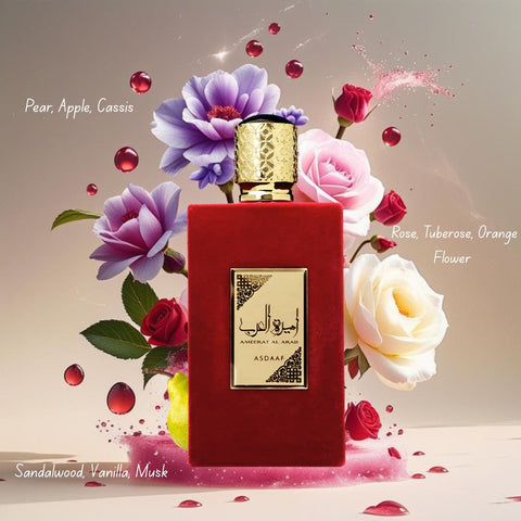 Ameerat Al Arab by Asdaaf & Maha by Ard Al Zaafaran Eau de Parfum Sprays 100ml (3.4 oz) (Bundle)