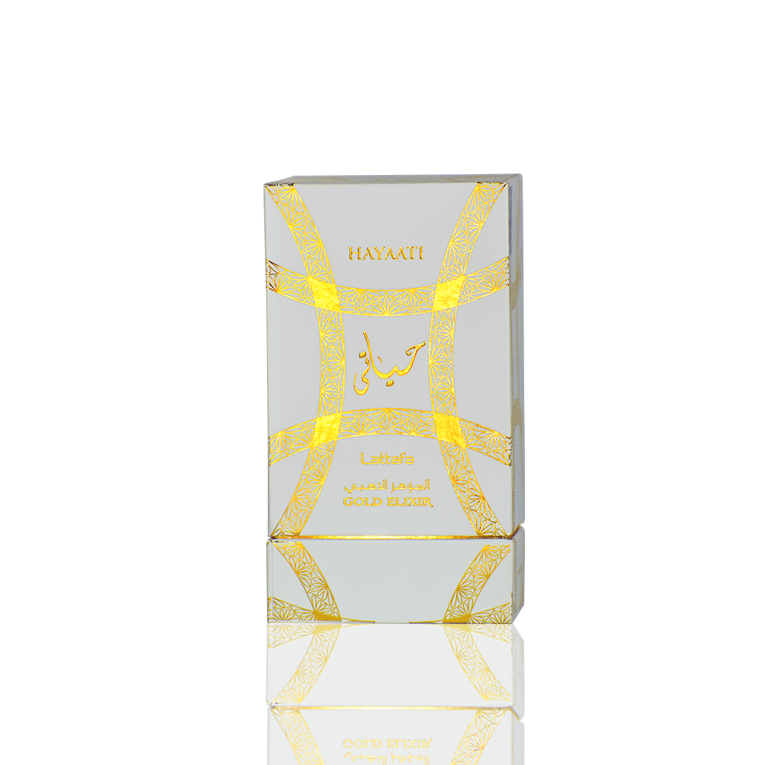 Hayaati Gold Elixir for Women EDP - 100ML by Lattafa | Intense Oud