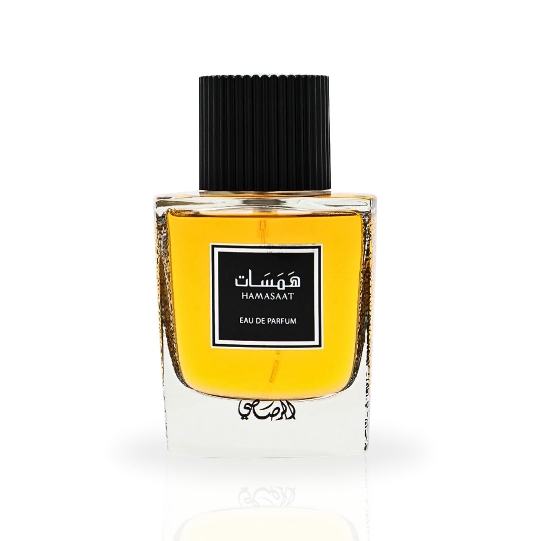 Hamasaat EDP Spray 100ML (3.38 OZ) by Rasasi | Long Lasting, Refreshing, Woody, Musky, Luxurious Unisex Scent. - Intense Oud
