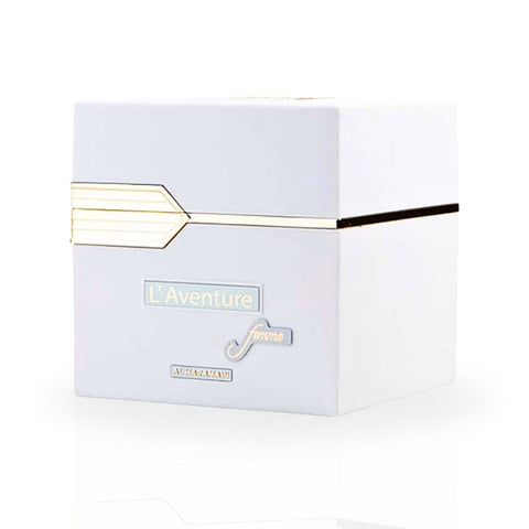L'Aventure Femme EDP Spray 100ML (3.33 OZ) by Al Haramain | Long Lasting, Captivating, Luxurious Amber Vanilla Fragrance. - Intense Oud