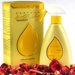 Aqua Masarrah Air Freshner-375ml by Rasasi - Intense oud