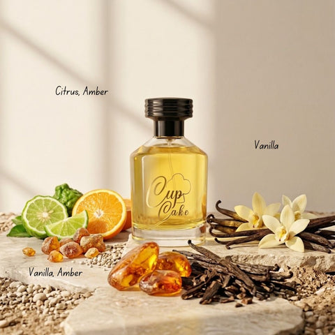 Cupcake by Al Rehab & Cake Temptations by Paris Corner Eau de Parfum Sprays 100ml (3.4 oz) (Bundle)