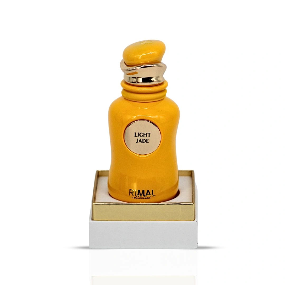 Light Jade Eau de Parfum Spray 100ml (3.4 oz) by Rimal Collection | Citrus Brilliance, Smoked Cedar & Velvet Amber Embrace - Intense Oud
