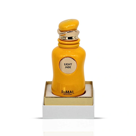 Light Jade Eau de Parfum Spray 100ml (3.4 oz) by Rimal Collection | Citrus Brilliance, Smoked Cedar & Velvet Amber Embrace - Intense Oud