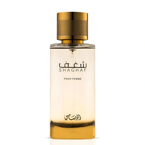 Nafaeis Al Shaghaf Pour Femme Eau de Parfum Spray 100ml (3.4 oz) by Rasasi (Velvet Pouch) - Intense Oud