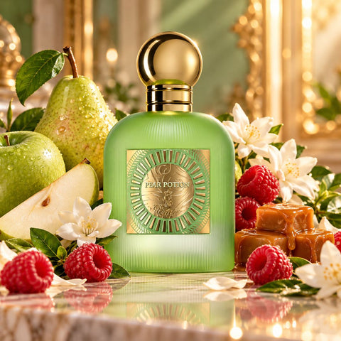 Sweet Powdery by Surrati, Pear potion & Show Magnifique by Paris Corner, Pink Blush & Rafeef by Ard Al Zaafaran by Ard AL Zaafaran Eau de Parfum Sprays 100ml (Bundle)