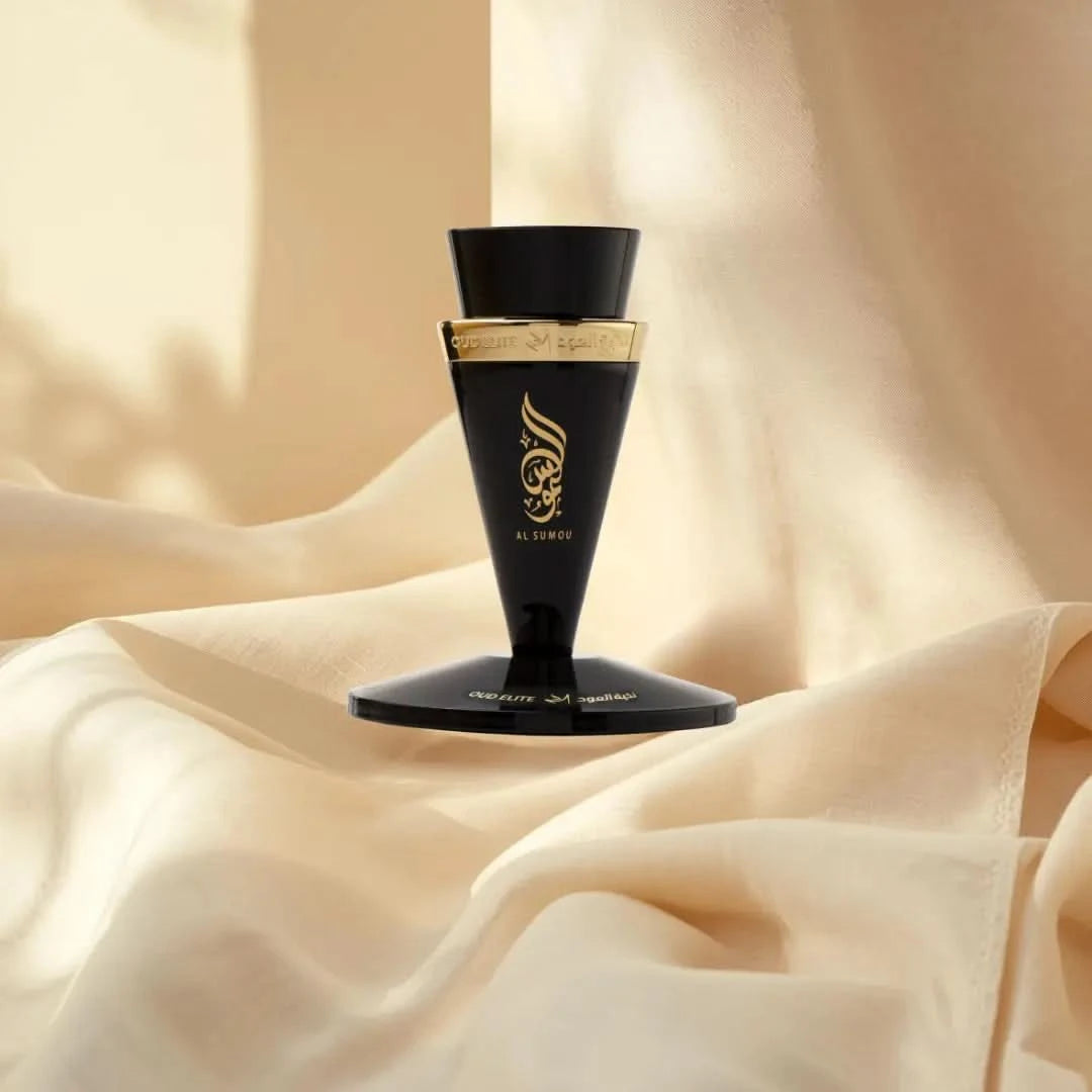 Al Sumou Eau De Parfum by Oud Elite, 80ml bottle with elegant packaging, showcasing the luxury fragrance design.