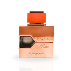 L'Aventure Rose EDP Spray 100ML (3.4 OZ) by Al Haramain | A Long Lasting & Exquisitely Romantic Blend of Freshness & Warmth. - Intense Oud