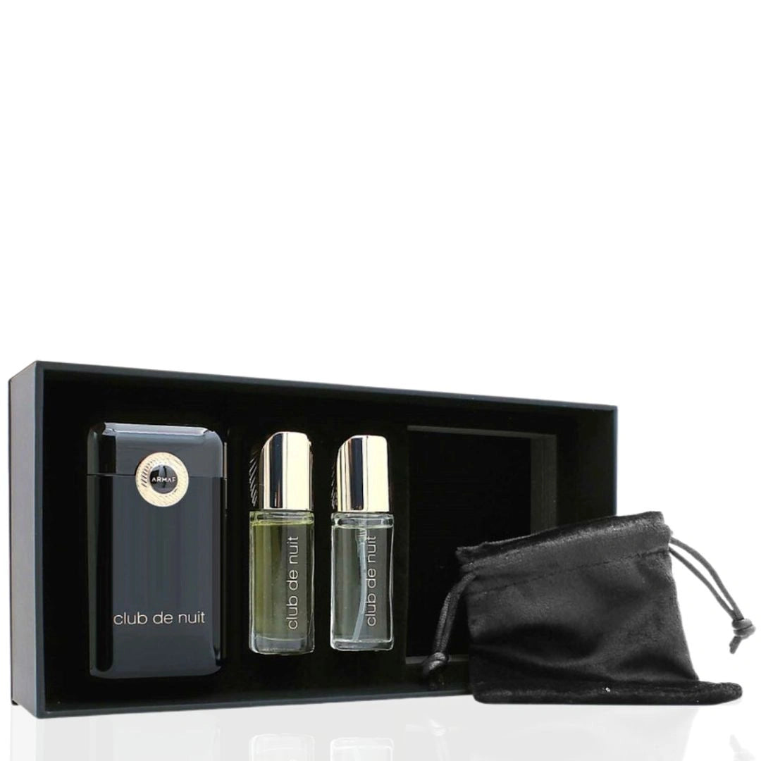 Club De Nuit Men Parfum Travel Buddy Set 12ml (0.4 oz) by Armaf - Intense Oud