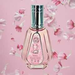 Yara EDP Spray 50 ML (1.7 OZ) & Yara Roll-On Perfume Oil CPO - 10ML (0.34 OZ) By Ard Al Zaafaran | Experience the Floral Elegance. (MAJESTIC BUNDLE) - Intense Oud