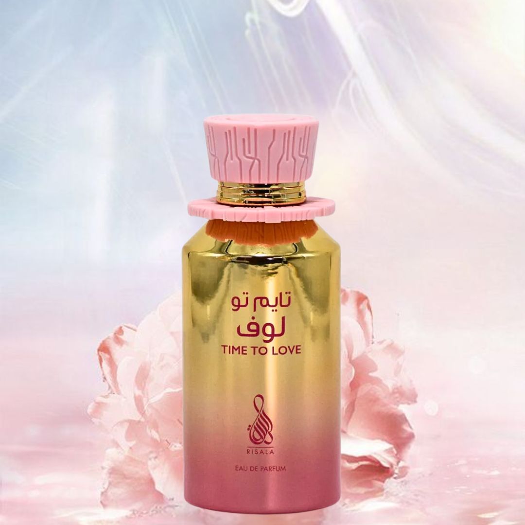 Time To Love & Risala Special Blend - EDP Sprays 100ML (3.4 OZ) By RISALA | Long Lasting, Exquisite Arabian Scents. (MYSTIC BUNDLE) - Intense Oud