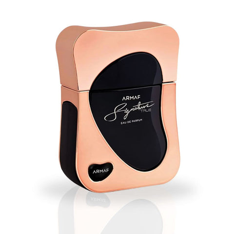 Armaf Signature True Eau de Parfum spray 100ML with elegant bottle, luxurious fragrance for a sophisticated scent.