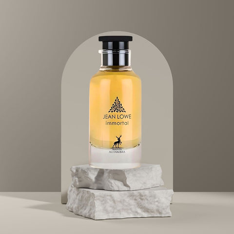 Jean Lowe Immortal for Men EDP Spray 100ML (3.4 OZ) By Maison Alhambra | Exude sophistication with every spray. (PACK OF 3) - Intense Oud