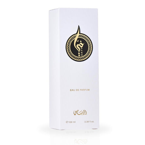 Dayy EDP Spray 100ML (3.38 OZ) by Rasasi | Long Lasting, Aromatic, Woody, Floral, Luxurious Unisex Scent. - Intense Oud