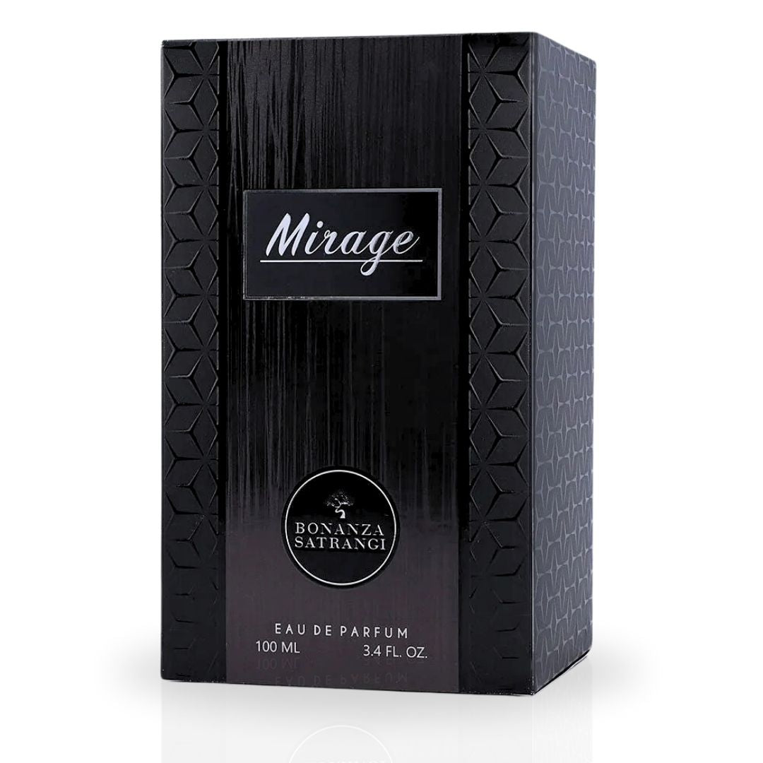 Mirage EDP Spray 100ML (3.4 OZ) by Bonanza Satrangi | Long Lasting, Fruity, Floral, Refreshing, Musky, Luxurious Fragrance. - Intense Oud