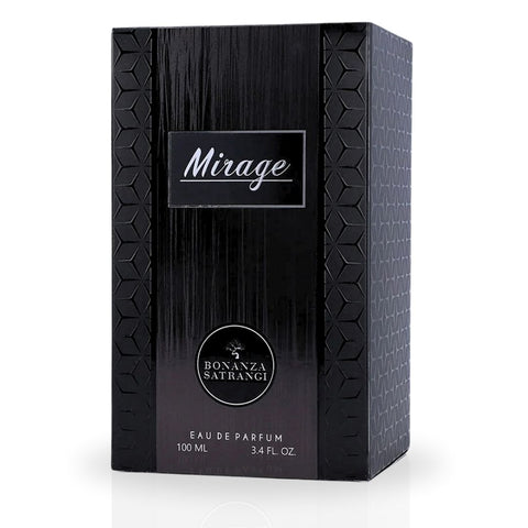 Mirage EDP Spray 100ML (3.4 OZ) by Bonanza Satrangi | Long Lasting, Fruity, Floral, Refreshing, Musky, Luxurious Fragrance. - Intense Oud