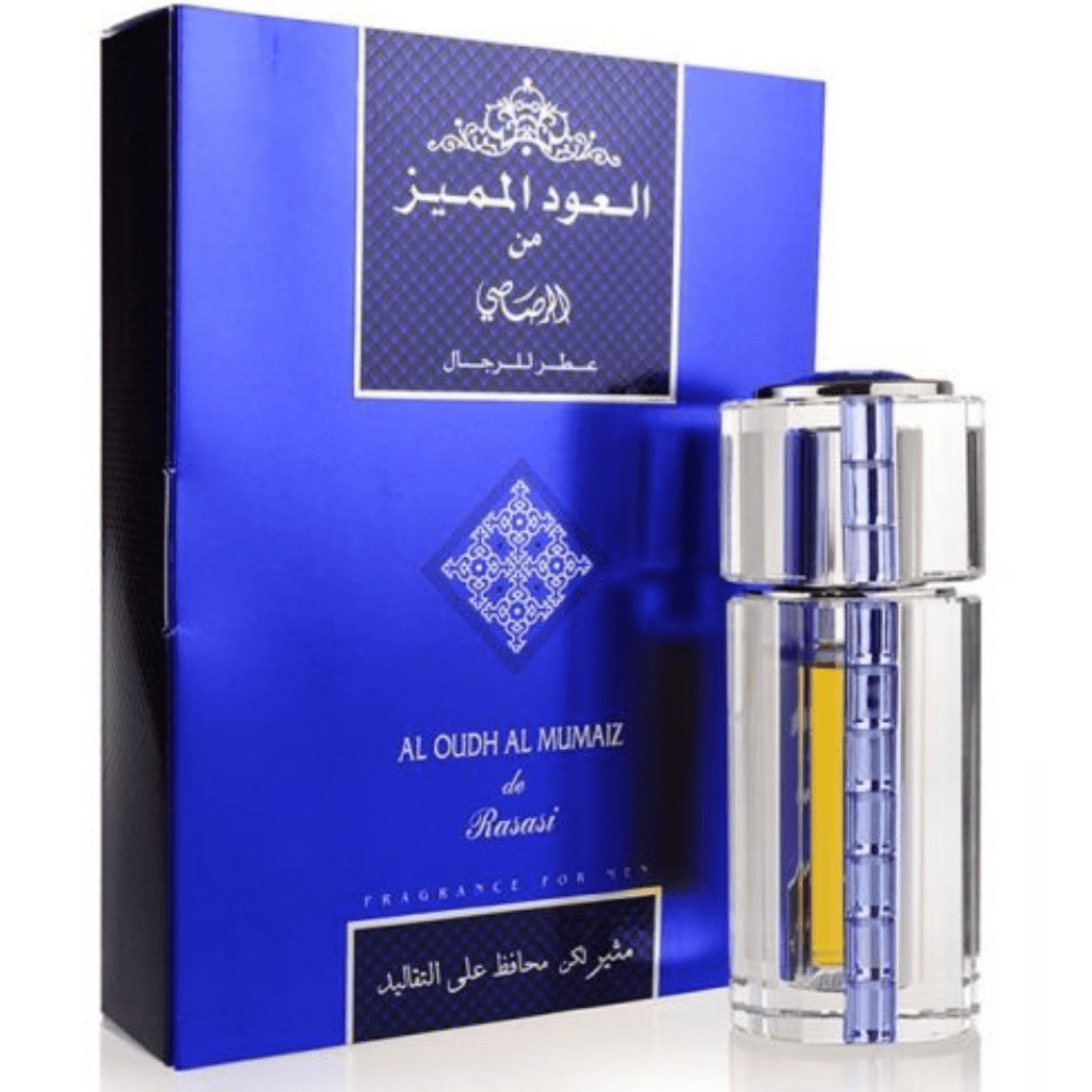 Al Oudh Al Mumaiz for Men EDP-35ml by Rasasi - Intense oud