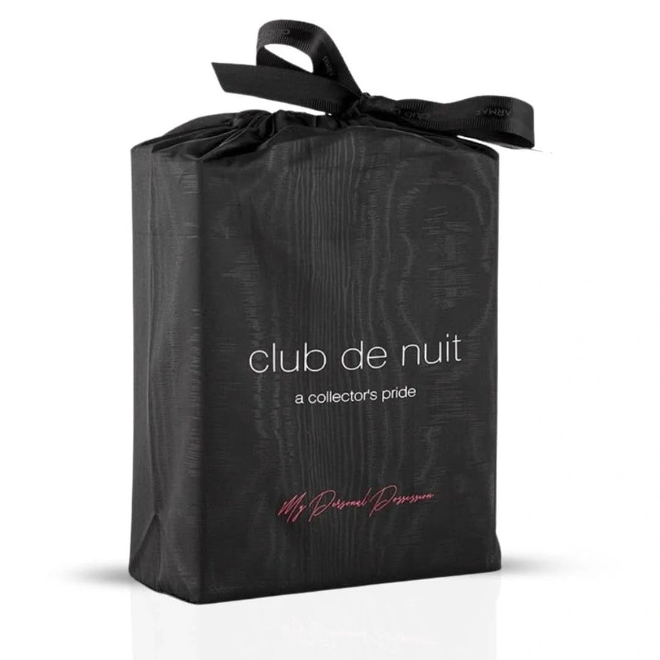 Armaf Club De Nuit Intense Man Limited Edition EDP parfum gift box with 105ml bottle and elegant packaging.